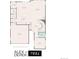 First floor plan featuring the kitchen, dining area, living room, office, garage and foyer at 1715 Pioneer Cir, Lafayette, CO 80026