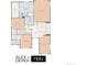 Detailed floor plan showcasing the layout of the upper level, including bedrooms and bathrooms at 1715 Pioneer Cir, Lafayette, CO 80026