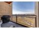 Balcony features an outdoor grill and a beautiful view of the city skyline at 2000 Little Raven St # 501, Denver, CO 80202
