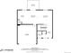 First floor plan of a home featuring a kitchen, living room, dining area, and garage at 4811 River Highlands Loop, Elizabeth, CO 80107