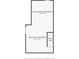 Unfinished basement floor plan featuring a laundry room and dimensions at 13577 Quivas St, Denver, CO 80234