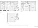 Detailed floorplan showing the layout of each level of the home at 3370 Cascina Cir # D, Highlands Ranch, CO 80126