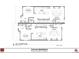 First floor plan of duplex showing kitchen, dining room, living room, and powder room dimensions at 4570 N Raleigh St, Denver, CO 80212