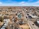 Aerial view showing home's location and surrounding neighborhood at 6145 W 38Th Ave, Wheat Ridge, CO 80033