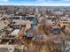 Aerial view showing home's position in the neighborhood at 6145 W 38Th Ave, Wheat Ridge, CO 80033