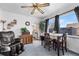 Bright dining area with table and chairs, near the kitchen at 6145 W 38Th Ave, Wheat Ridge, CO 80033