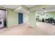 Finished basement with laundry area and office space at 7114 E Briarwood Dr, Centennial, CO 80112