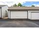 Attached garage with an automatic door opener at 7114 E Briarwood Dr, Centennial, CO 80112