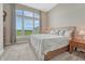 Serene bedroom features a large window and comfortable decor at 9727 Red Primrose St, Franktown, CO 80116