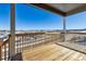 Deck overlooking a scenic suburban neighborhood at 4704 Twelve Oaks Way, Castle Rock, CO 80104