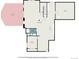 Basement floor plan featuring a recreation room, bedroom, bathroom, wet bar, and a walkout to the patio at 555 Heritage Trl, Elizabeth, CO 80107