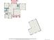 Detailed floor plan showcasing the layout of the primary level, including the kitchen, bedrooms, and garages at 555 Heritage Trl, Elizabeth, CO 80107