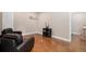 Spacious living room featuring polished concrete floors and comfortable seating at 555 Heritage Trl, Elizabeth, CO 80107