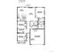 An open-concept floor plan displaying layout of kitchen, bedrooms, and living spaces at 13487 Valentia St, Thornton, CO 80602