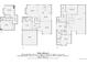 Three story floorplan showing layout of home including garage, utility, foyer, and dining area at 10360 Irving Ct, Westminster, CO 80031