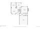 Floor plan of the main level, showing the layout of rooms at 5418 S Fundy Cir, Centennial, CO 80015