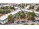 Aerial view highlighting the community's layout with green spaces, ample parking, and convenient access at 8826 E Florida Ave # G12, Denver, CO 80247