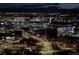 Aerial view of a cityscape at night, highlighting the urban landscape and city lights at 1551 Larimer St # 2602, Denver, CO 80202