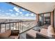 Spacious balcony with comfortable seating and a grill, offering stunning city views at 1551 Larimer St # 2602, Denver, CO 80202
