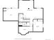 Detailed basement floor plan showing the layout of a rec room, room, storage, utility, bedroom and bathroom at 17925 E Maplewood Dr, Aurora, CO 80016
