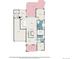 Detailed first-floor plan showcasing the layout, including the kitchen, living room, and primary bedroom at 9380 Bear River St, Littleton, CO 80125