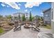 Inviting outdoor firepit area with comfortable seating, perfect for entertaining at 9380 Bear River St, Littleton, CO 80125