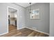 Cozy dining area next to the kitchen offers ample space for meals and gatherings at 2582 S Uno Way, Denver, CO 80219