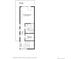 A detailed floorplan displaying the primary bedroom, secondary bedroom, bathroom, and balcony at 4129 Zenobia St, Denver, CO 80212