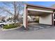 Assigned covered parking spot with parking number for residents' convenience at 6380 S Boston St # 397, Greenwood Village, CO 80111