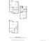 Detailed floor plan showcases the layout of this house including dimensions of all rooms in square feet at 119 Ward Ct, Lakewood, CO 80228