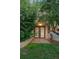 The basement exterior entrance features brick accents and a brick walkway at 510 16Th St, Golden, CO 80401