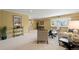 Inviting living room featuring comfortable seating, stylish decor, and a well-lit atmosphere at 5751 E Ithaca Pl # 3, Denver, CO 80237