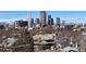 Stunning city skyline view featuring prominent skyscrapers and surrounding neighborhoods, capturing urban grandeur at 1085 N Lafayette St # 702, Denver, CO 80218