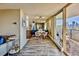 Contemporary dining area with city views and modern furnishings at 1085 N Lafayette St # 702, Denver, CO 80218