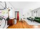 Cozy living room with hardwood floors, contemporary decor, and abundant natural light at 1160 Birch St # 22, Denver, CO 80220