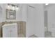 Bathroom featuring large vanity, new fixtures and a toilet at 14467 E 1St Dr # A04, Aurora, CO 80011