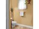 Small bathroom features a toilet, and a tile floor at 503 15Th St, Golden, CO 80401