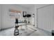 Bright bedroom showcasing a work desk and a neutral color palette at 503 15Th St, Golden, CO 80401