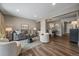 Open living room with views into dining and kitchen areas at 8308 W 90Th Ave, Westminster, CO 80021