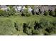 Aerial view of a home's location near a beautiful golf course and walking path at 14186 E Hampden Pl, Aurora, CO 80014
