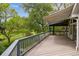 View from the back porch, featuring a retractable awning for shade and privacy at 14186 E Hampden Pl, Aurora, CO 80014