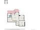 Basement layout showing recreation room, bedrooms, and a deck, highlighting the lower level's living spaces at 3647 S Uravan St, Aurora, CO 80013