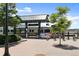 The Olde Town Arvada train station featuring modern architecture, landscaping, and convenient bicycle parking at 6088 Quail Ct, Arvada, CO 80004
