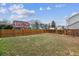 Large backyard with a wood fence and green grass at 10241 Routt St, Broomfield, CO 80021