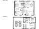 Detailed floor plan showcasing the layout of the main floor and basement levels at 10241 Routt St, Broomfield, CO 80021