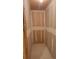 A closet is shown with an exposed wall and some unfinished parts of the closet at 14590 E 2Nd Ave # B309, Aurora, CO 80011