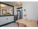 Efficient kitchen design with stainless steel appliances and bright light at 437 Raleigh St, Denver, CO 80204