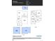 Detailed floor plan showcasing the layout of this two-story home, including dimensions and room placements at 39765 Gibson St, Elizabeth, CO 80107