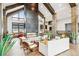 This community lobby features modern decor, a fireplace, and comfortable seating at 9162 Star Streak Cir, Littleton, CO 80125
