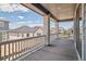 Balcony with a great community view at 8317 Snake River St, Littleton, CO 80125